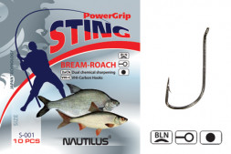 Крючок Nautilus Sting Bream Roach S-001BLN №14 10шт