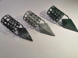 Кормушка Vikfish сербская пуля D30, 30 гр. леска, водоросли