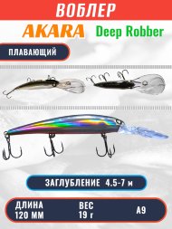 Воблер Akara Deep Robber 120F 19г DR120F-A9