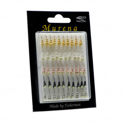 Мормышка особая муравей с отв. диам. 7/1 с фосф пяткой набор уп.50шт