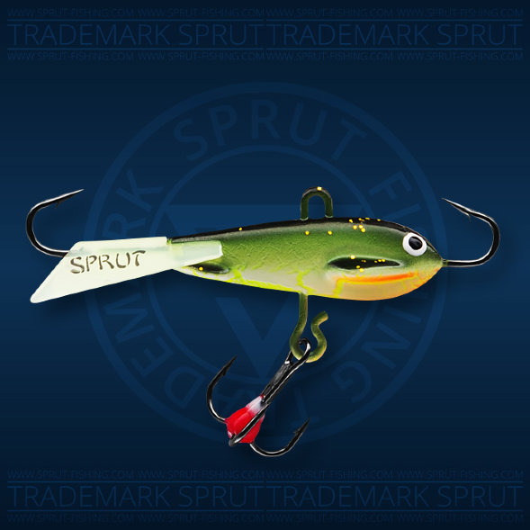 Балансир рыболовный для зимней рыбалки Sprut Toru №3 7г 40мм WOL-UV