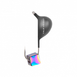 Мормышка вольфрам True Weight цена за 1 шт Капля d4 многогр. хамелеон