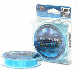 Леска Sprut Skyline Fluorocarbon Composition IceTech PRO Blue 0.285 50м