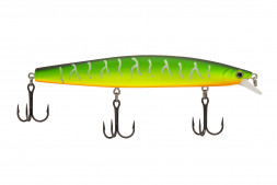 Воблер KYODA Spotlight Minnow-125F 12,5 см 22 гр цвет P339, заглубление 0,5-0,8 м