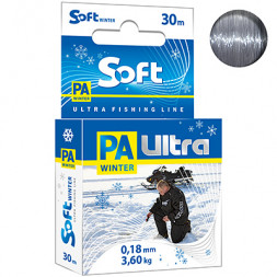 Леска AQUA PA Ultra Soft 0.18 30м