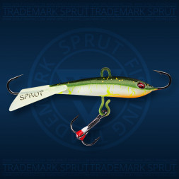 Балансир рыболовный для зимней рыбалки Sprut Tanpo №5 9г 50мм WOL-UV