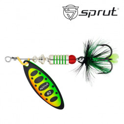 Блесна Sprut Atra Spinner №3 11.5г/FT