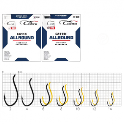 Крючки Cobra BEAK сер. CA114 разм. 014 10шт